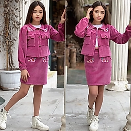 Etekli kız çocuk takım